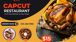 Capcut Restaurant Promotion Facebook Ads