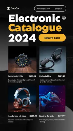 Electronic Product Catalog Price List