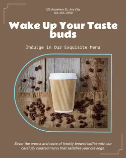 Foods & Beverage Menu
