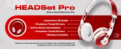 E-commerce Detail Page - Headset - Electronics