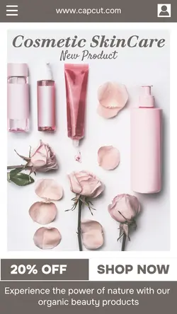 Beauty Cosmetic Skin Care Sale Promotion
