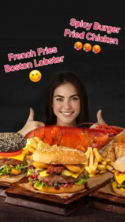 Different Food Review Youtube Thumbnail 