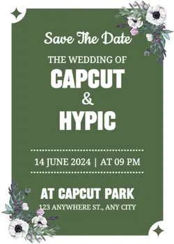 Personal Occasions - Wedding Invitation