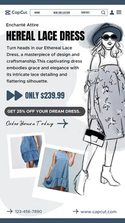 Fashion Product New Collection Tiktok Post