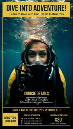Other Diving Class Promotion Instagram Story