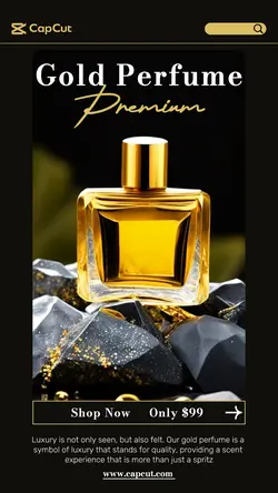 Beauty and Personal Care Gold Perfume TikTok
