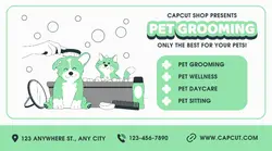 Pet Grooming Facebook Ad