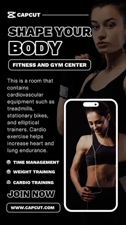 Fitness And Gym Instagram Story