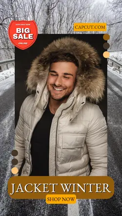 Jacket Winter Sale Instagram Story