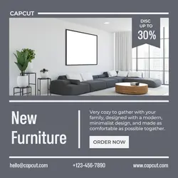 Furniture Promotion for Instagram Post
