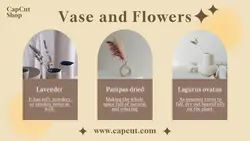 Vase and Flowers Display Product Twitter Post