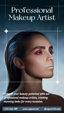 Beauty Care Professional Makeup Artist Instagram Story