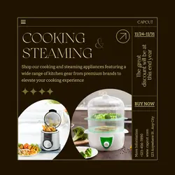 Electronics Cooking Promotion Instagram Post