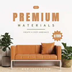 Sofa Promotion Instagram post