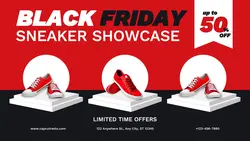 Black Friday Sneaker Showcase Promotion