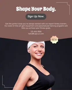 Workout & Fitness Announcement