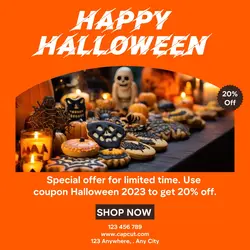 Halloween sales promotion