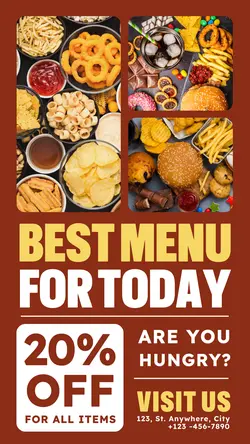 Food Best Menu Promotion Instagram Story