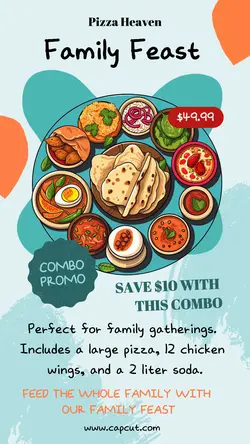 Food Combo Set Tiktok Post