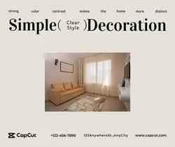 Household Simple Decoration Show Minimalist