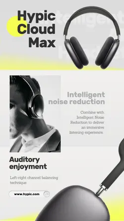 3C Digital Headphones Product Introduction