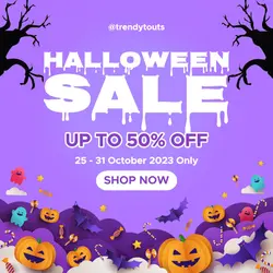 Halloween Promotion Sale for Instagram Post 