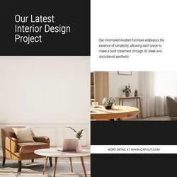 Interior Design Project Product Display Instagram Post