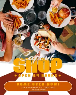 Retro Capcut Shop Poster