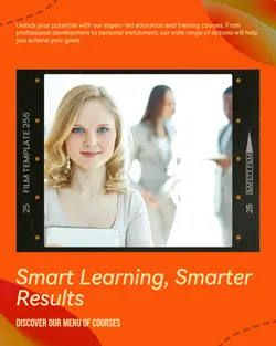 Education and training Menu