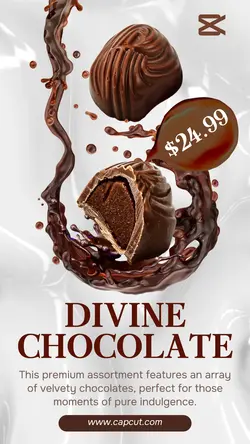 Food Snack Chocolate Promotion Instagram Story