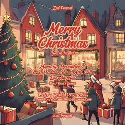 Christmas Day Greetings Linkedin Post