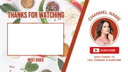 Non-marketing YouTube End Screen