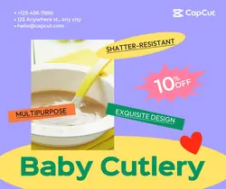 Maternal and infant care Baby Cutlery display Business