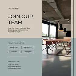 Recruitment Worker Instagram Post