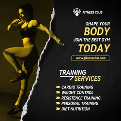 Fitness Club Ad 01