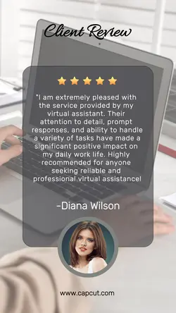 Client Review Gray Minimalist