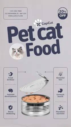 Pet Cat food Event promotion Business