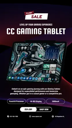 Gaming Mouse Sale - Instagram Story