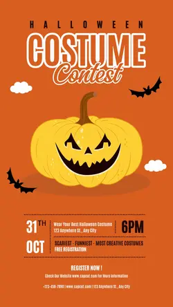 Halloween Contest Instagram Story