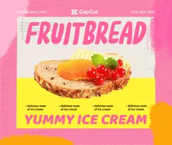 Food Bread Product-display Minimalist