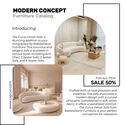 Furniture Template Concept Post Instagram