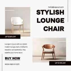 Stylish Chair Promotion Instagram Post