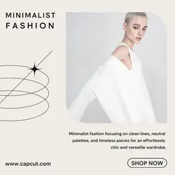 Aesthetic Minimalist Fashion Outfit White and Black