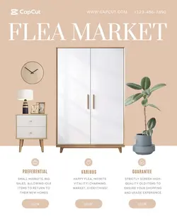 Household Flea market Display Business