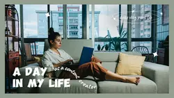 Content Creator Daily Vlog Youtube Thumbnail 
