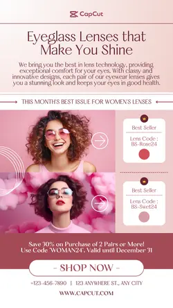 Eyeglass Lenses Promotion