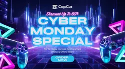 Game Cyber Monday Sale Promotion Facebook Ads