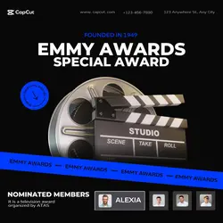 Business Emmy Awards Event Black series