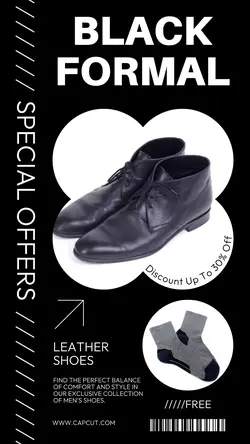 Formal Shoes Fashion Product TikTok Post