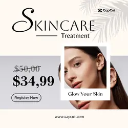 Skincare Treatment Promotion Instagram Post